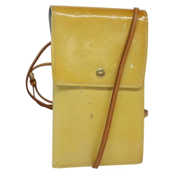 LOUIS VUITTON Monogram Vernis Walker Gris M91031 LV Auth - Picture 1 of 15